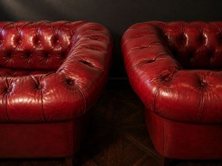 Sillónes Chester Piel Oxblood
