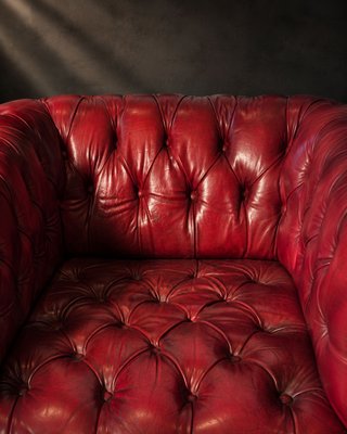 Sillónes Chester Piel Oxblood