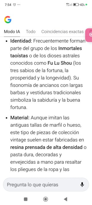 2 Figuras Chinas Antiguas