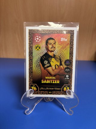 Carta Futbolista Marcel Sabitzer Topps BVB