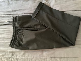 Pantalón vestir negro Zara