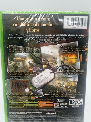 Xbox Men of Valor XBOX pal new factory sealed