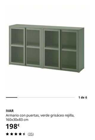 Armadio in metallo verde