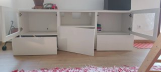 Mueble TV IKEA BESTÅ Blanco