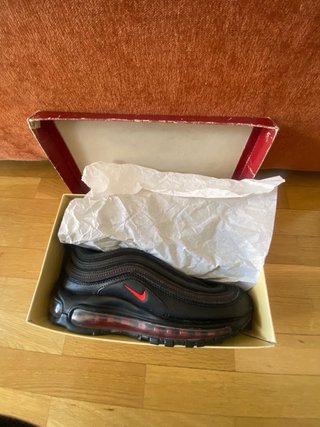 Zapatillas Nike Air Max Negras Rojas