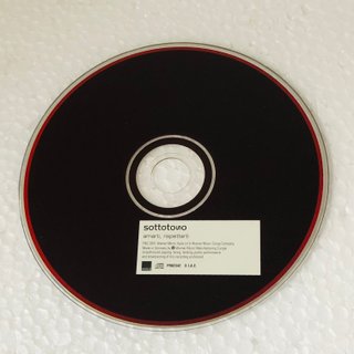Sottotono Amarti, Rispettarti CD Promo 2001