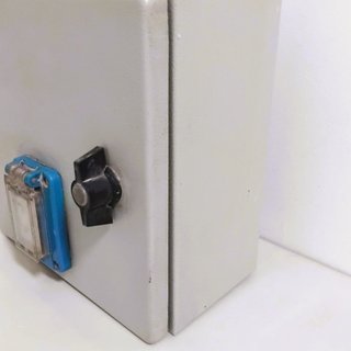Caja distribución eléctrica superficie 25x25x14