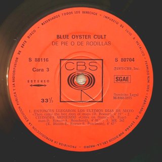 Blue Öyster Cult - On Your Feet Or On Your Knees