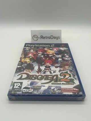 Disgaea 2 Cursed Memories PS2 PAL +CD audio New