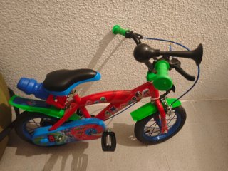 Bicicleta infantil 12 PJ Masks