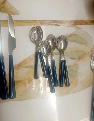 Set posate Giorinox collezione colore
