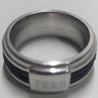 Anillo acero inoxidable TORO