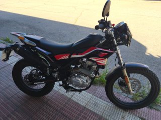 Rieju Tango 125  Negra/Roja