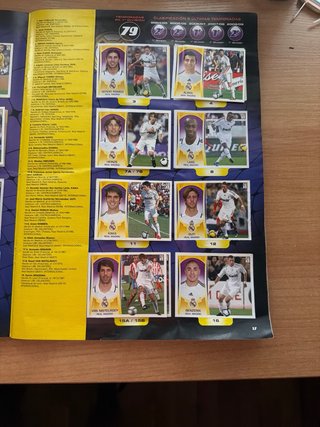 Álbum de cromos Liga 2009/10 completo