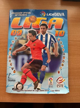 Álbum de cromos Liga 2009/10 completo