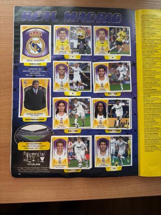 Álbum de cromos Liga 2009/10 completo