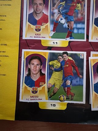 Álbum de cromos Liga 2009/10 completo