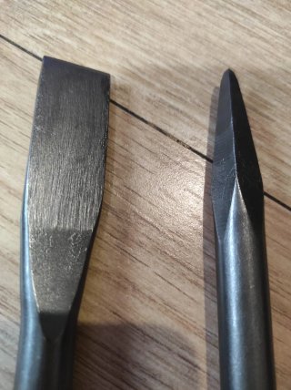 Puntero y cortafríos SDS plus