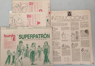 Revista Burda Moda Tallas Grandes 1990/1993