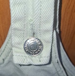 38/40, Bershka, falda/peto gris muy claro
