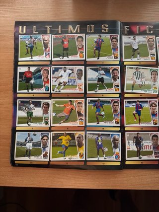 Álbum cromos Liga Este 2004/05 Panini