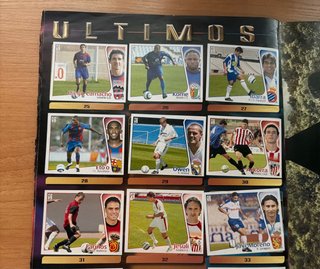 Álbum cromos Liga Este 2004/05 Panini