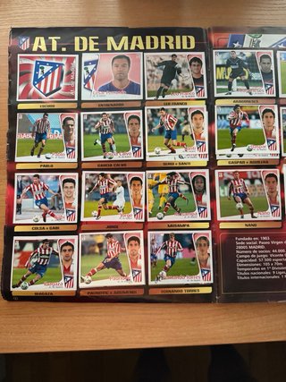 Álbum cromos Liga Este 2004/05 Panini