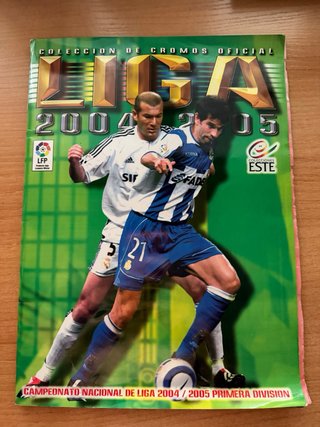 Álbum cromos Liga Este 2004/05 Panini
