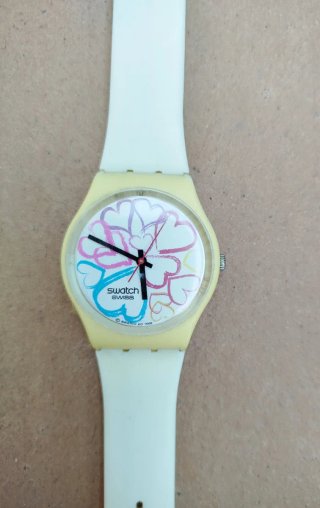Reloj vintage Swatch Bouquet d'Amour 2008