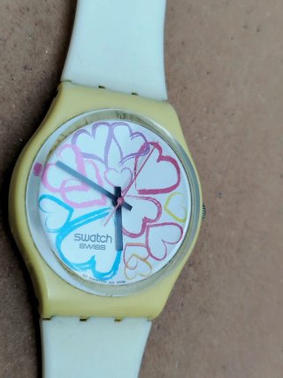 Reloj vintage Swatch Bouquet d'Amour 2008