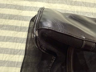 Bolso de malla negro
