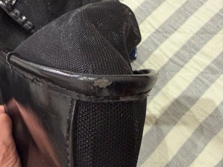 Bolso de malla negro