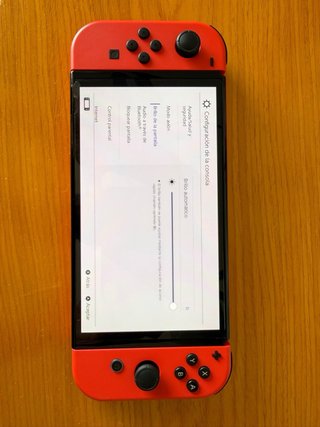 Nintendo Switch OLED Edición Mario Bros Roja