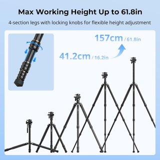 Trípode SmallRig CT150 Fibra Carbono (Nuevo)