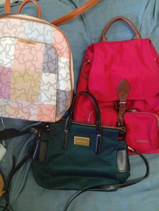 Lote 3 Bolsos Bimba y Lola, Tou y Twinset