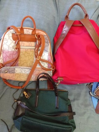 Lote 3 Bolsos Bimba y Lola, Tou y Twinset