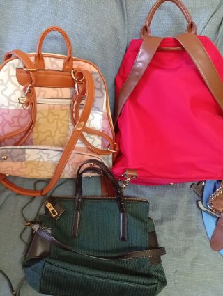 Lote 3 Bolsos Bimba y Lola, Tou y Twinset