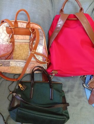 Lote 3 Bolsos Bimba y Lola, Tou y Twinset