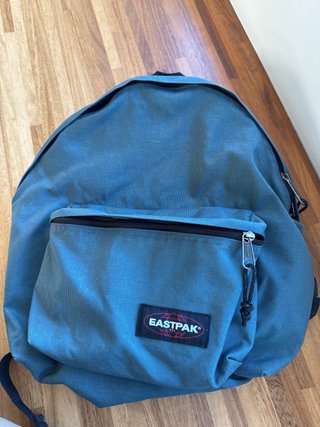Mochila Eastpak azul petroleo