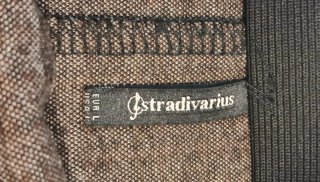 Falda corta pata de gallo Stradivarius