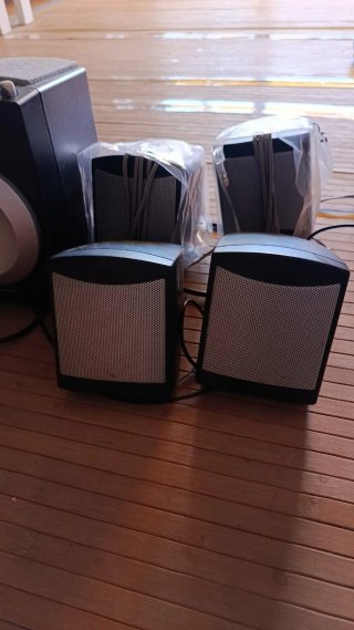 Altavoces 4.1 Sound Negro/Plata