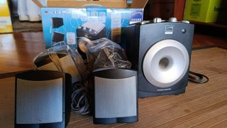 Altavoces 4.1 Sound Negro/Plata