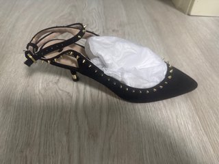 Zapatos de fiesta Zara negros con tachuelas