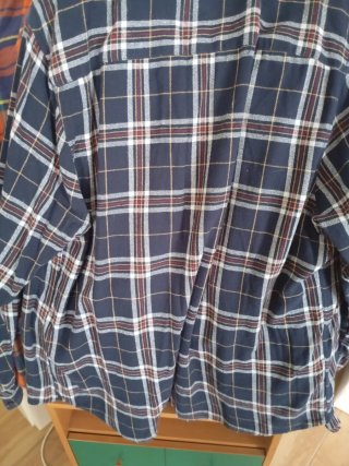 2 Camicie Flanella Uomo Tg L