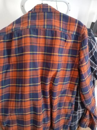 2 Camicie Flanella Uomo Tg L