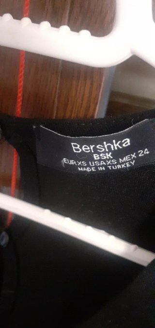 Mono Bershka Negro Talla XS