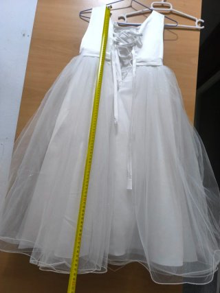 Vestido de comunión/bautizo blanco
