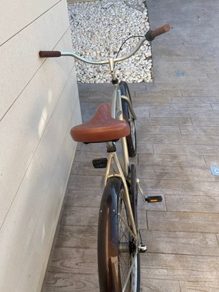 Bicicleta Cruiser Plata
