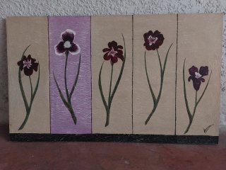 Cuadro decorativo flores