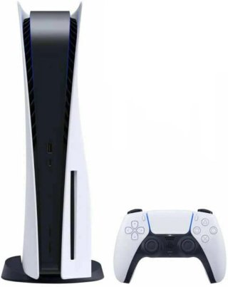 Consola PS5 Sony Blanca + Mando con diseño
